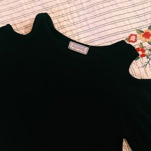Shoulder Cut Out Sweater